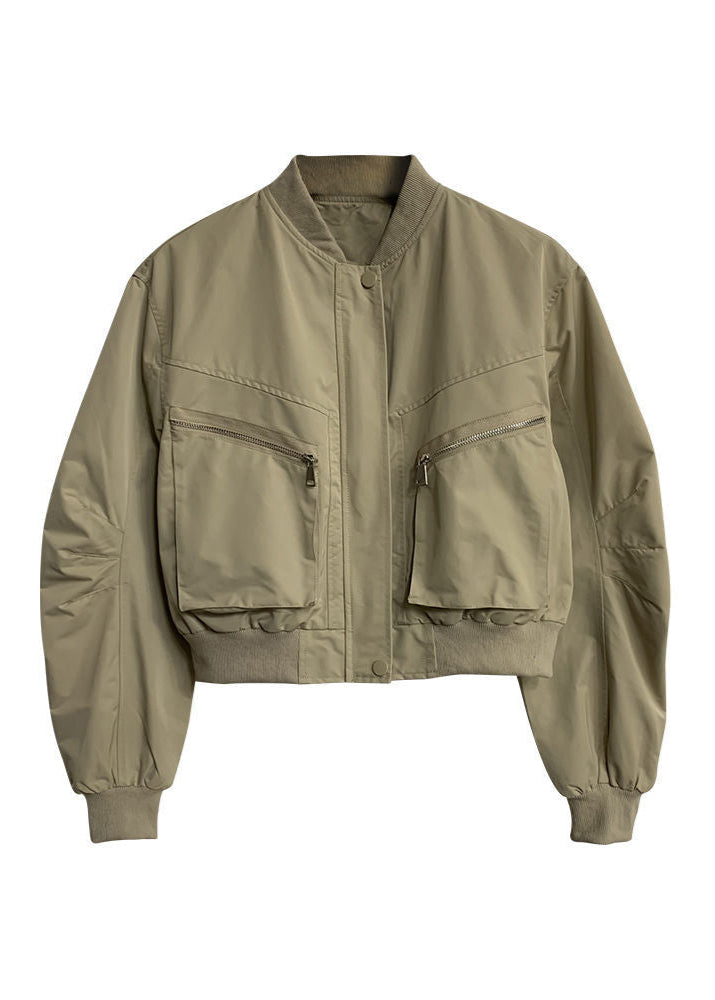 Drune | Bomberjacke – Lockere Passform mit Reißverschluss-Taschendetails