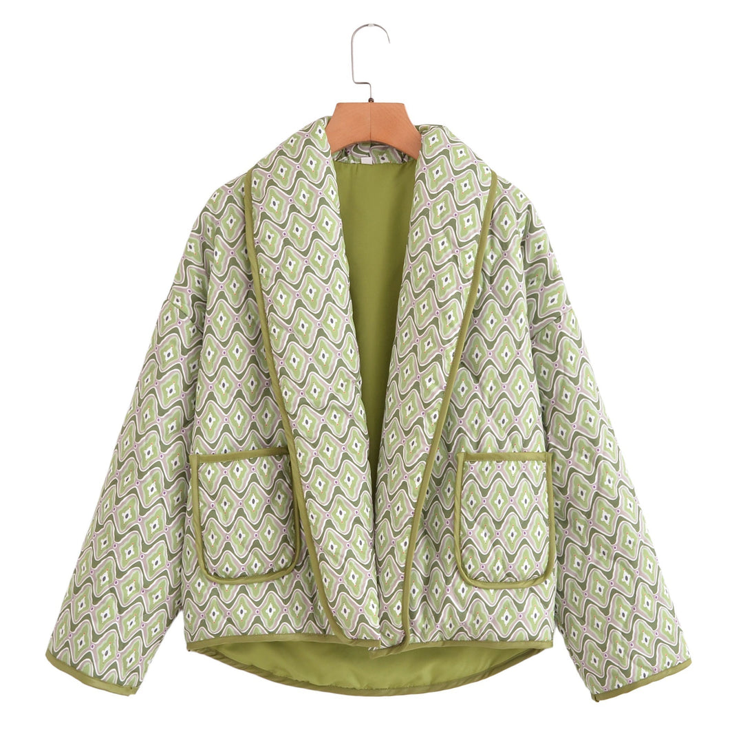 Drune | Steppjacke - Leichter Boho-Stil - Lockere Passform - Vielseitige Schicht