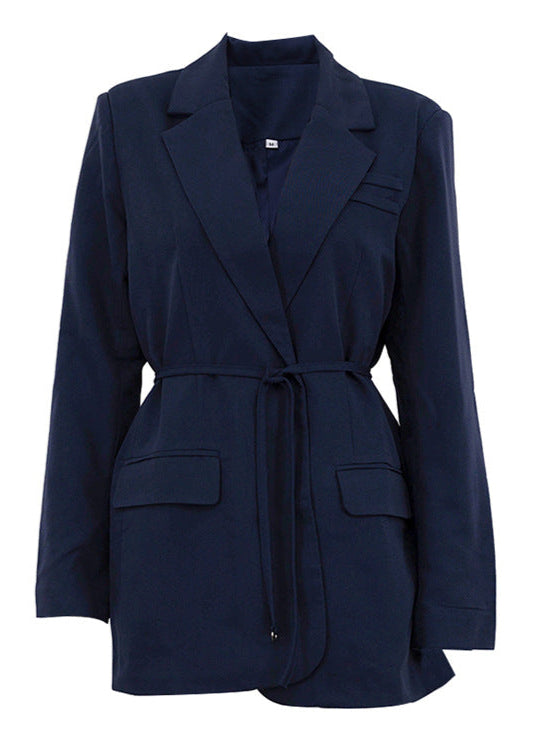 Drune | TailoRed Gürteldes Blazer-Kleid
