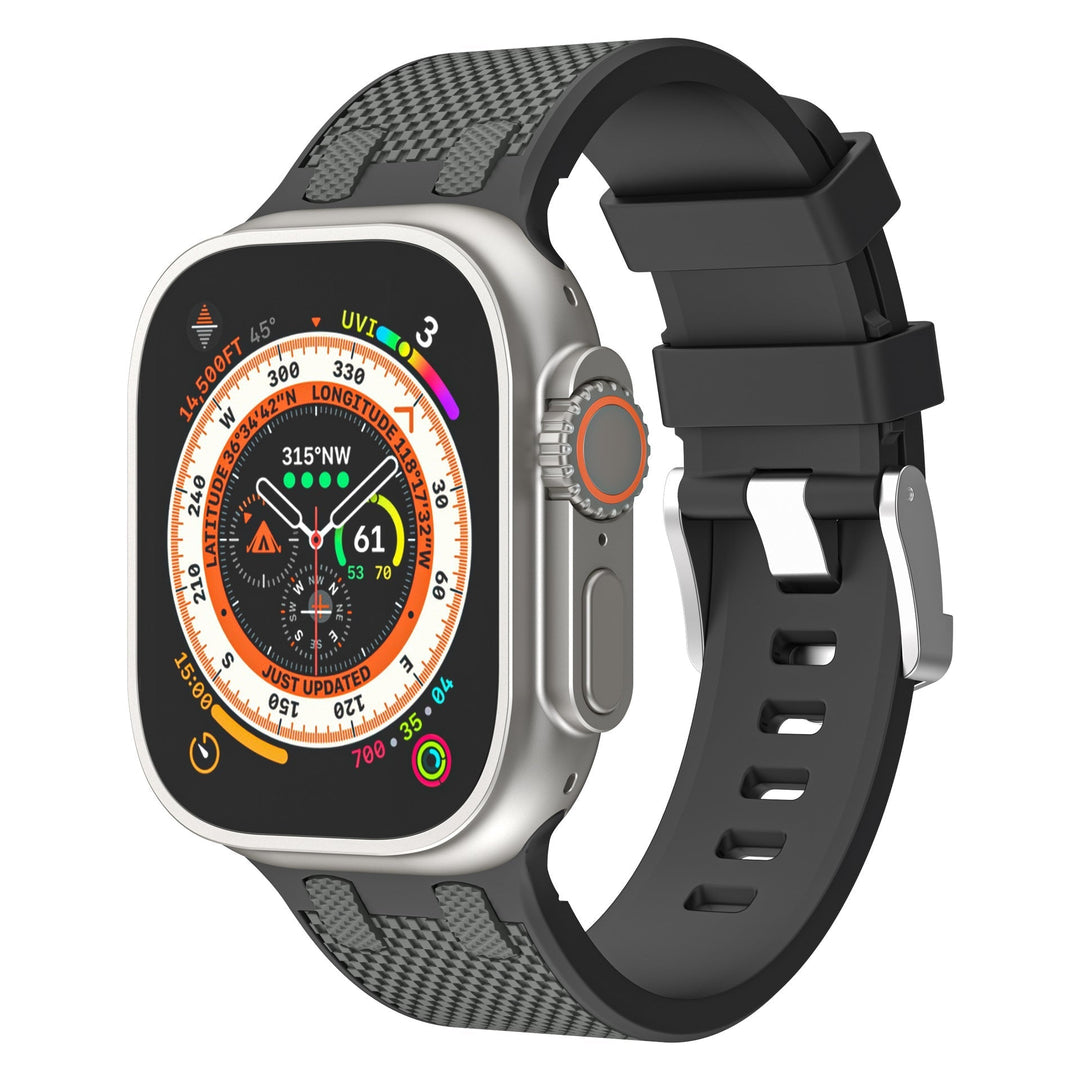 Drune | Doppelte Farblich Passende Silikonband Für Apple Watch