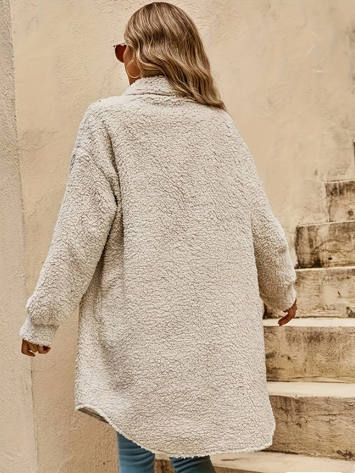 Drune | Damen Oversized Sherpa-Mantel
