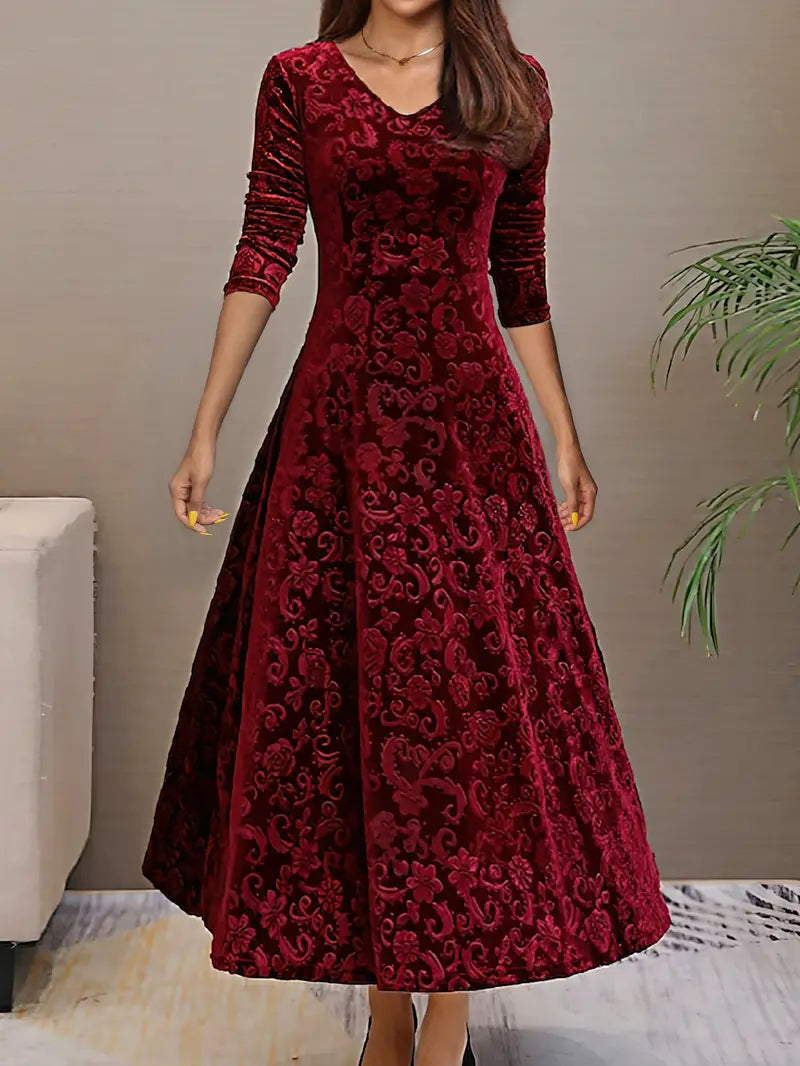 Drune - Elegantes ausgestelltes A-Linien-Kleid