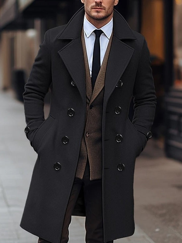 Drune | Warmer Woll-Wintermantel für Herren