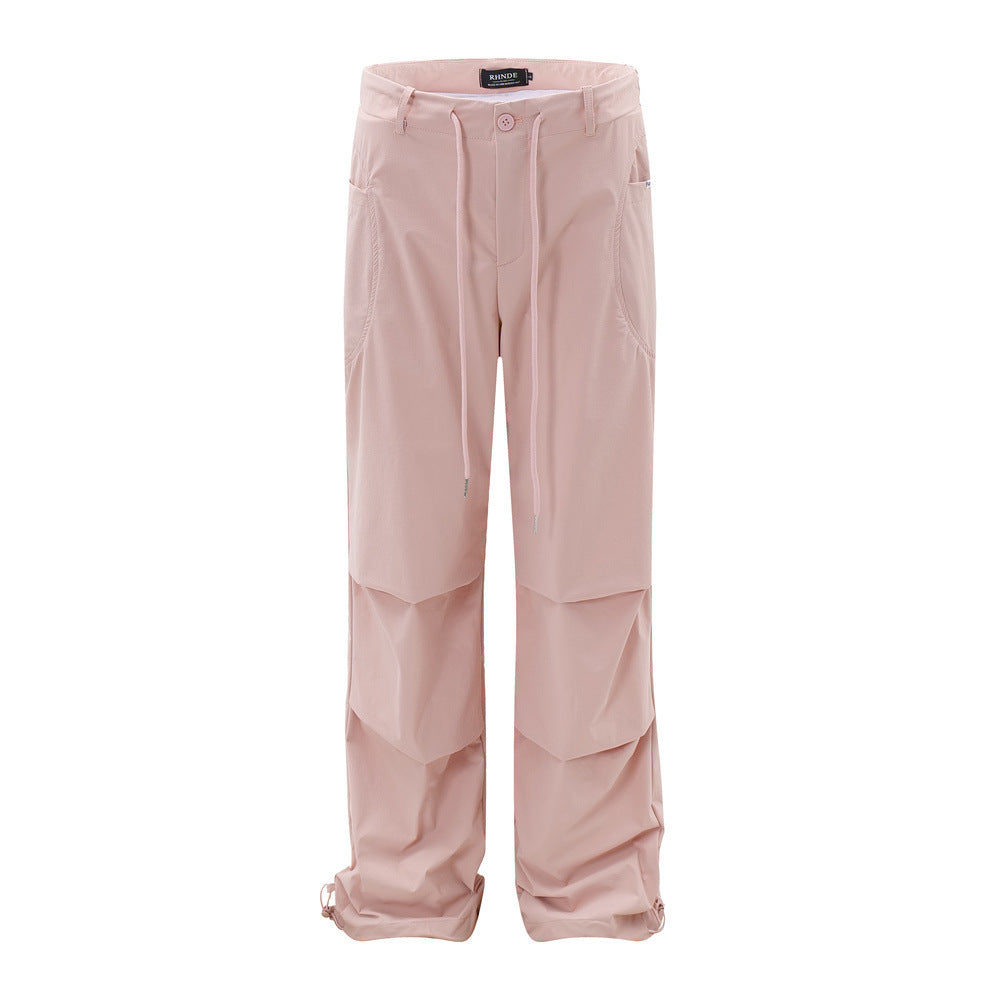 Drune | Fallschirmjägerstil-Hosen mit Falten