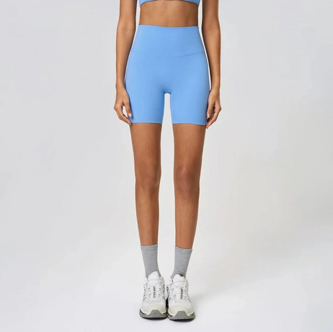 Drune | Eis Seide Yoga-Shorts für Frauen