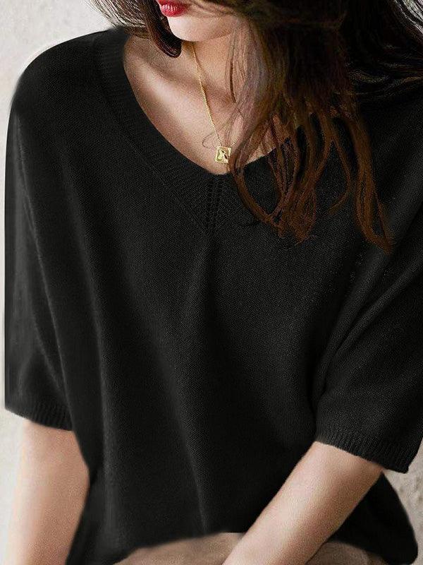 Drune | weicher Cashmere-Pullover mit V-Ausschnitt für Damen