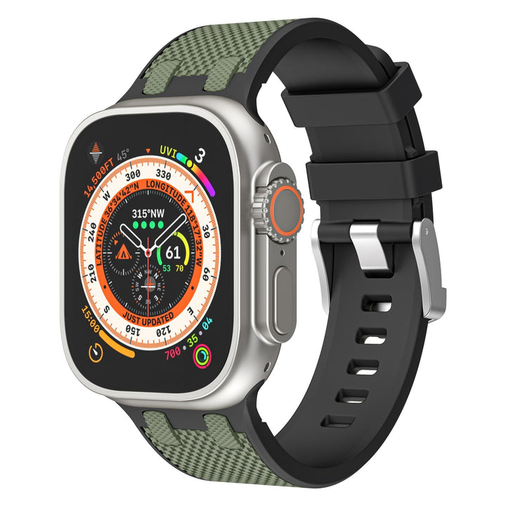 Drune | Doppelte Farblich Passende Silikonband Für Apple Watch