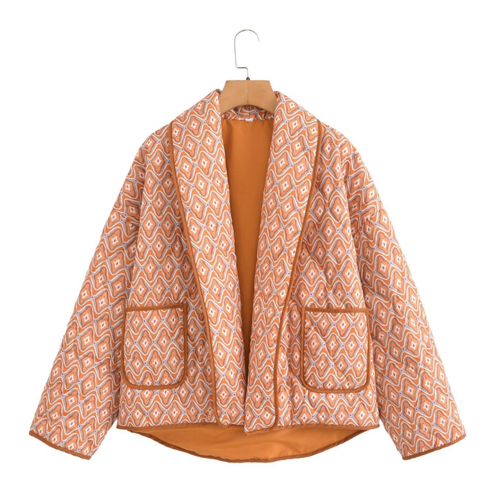 Drune | Steppjacke - Leichter Boho-Stil - Lockere Passform - Vielseitige Schicht
