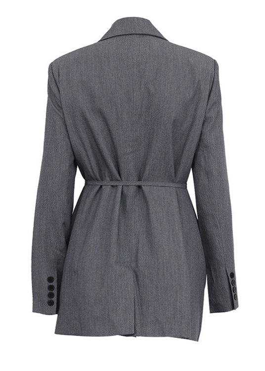 Drune | TailoRed Gürteldes Blazer-Kleid