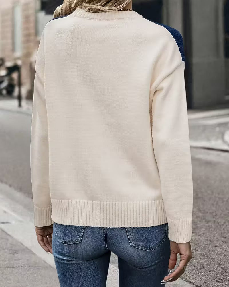 Drune | Pullover mit Rundhalsausschnitt