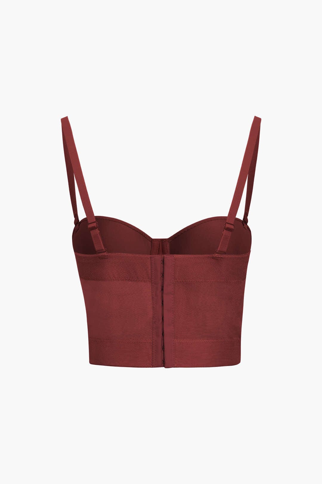 Drune | Figurbetontes Bustier Top Mit Bügel Cups Und Transparenter Mesh Struktur