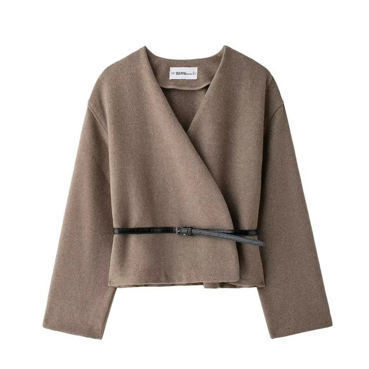 Drune | Elegante Wickeljacke