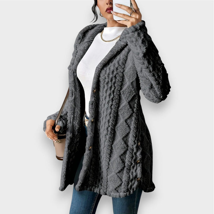 Drune | Plüsch-Hoodie-Cardigan-Pullover
