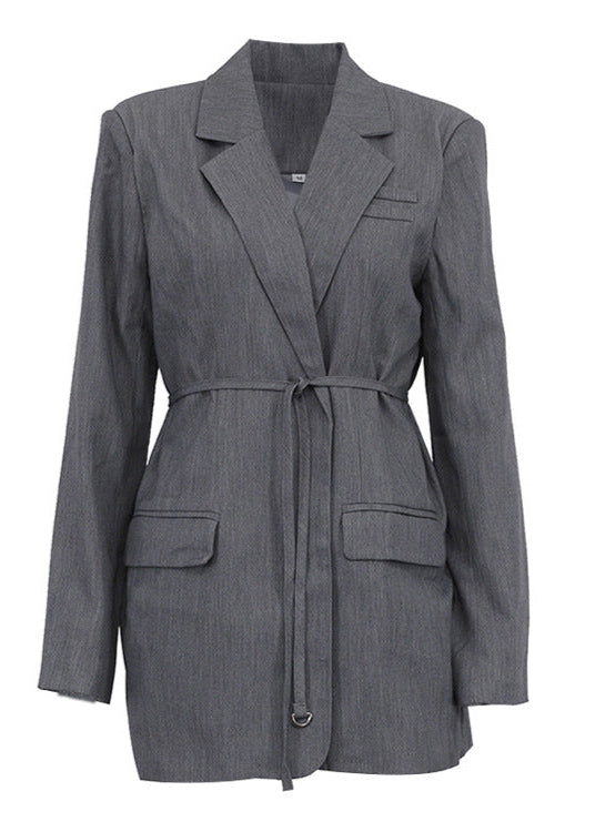 Drune | TailoRed Gürteldes Blazer-Kleid