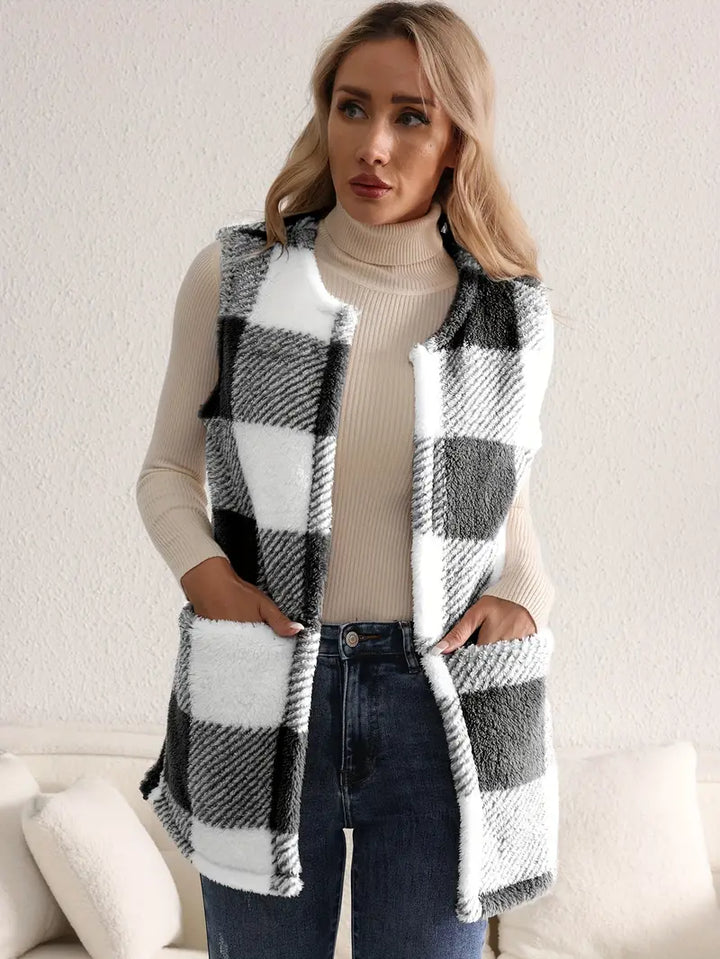 Drune | Sherpa Check Weste