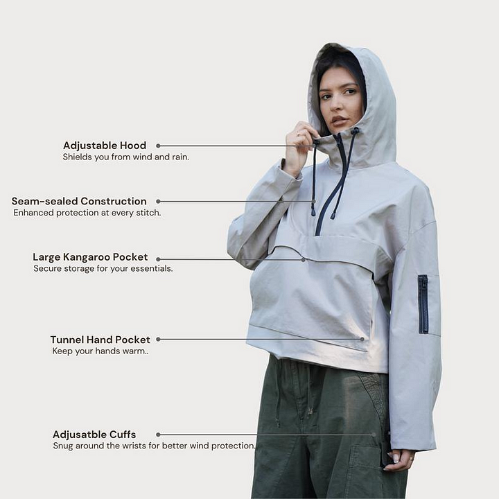 Drune | Women's 3-in-1 Waterproof Jacket for Outdoor Adventures