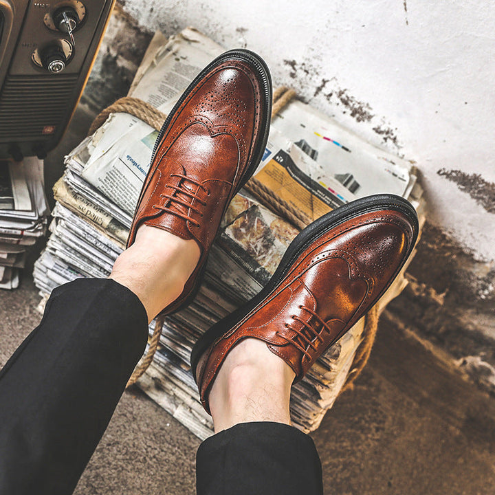Drune | Trendige Koreanische Business Schuhe Für Herren