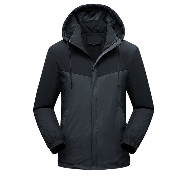 Drune | Wasserdichte Herren Sportjacke mit verstellbarer Kapuze