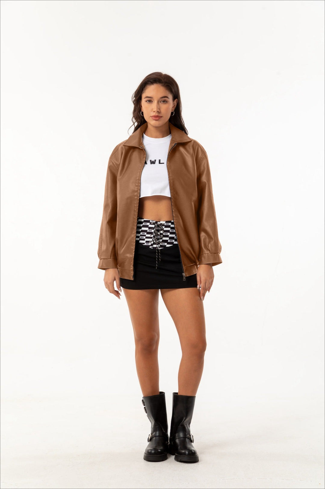 Drune | Reverslederjacke