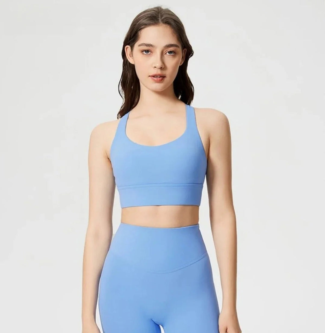 Drune | Schöner Rücken Design schlanke Brust heben nahtlose Yoga-BH
