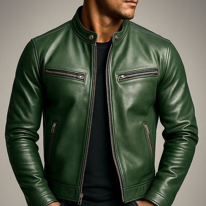 Vintage Lederjacke
