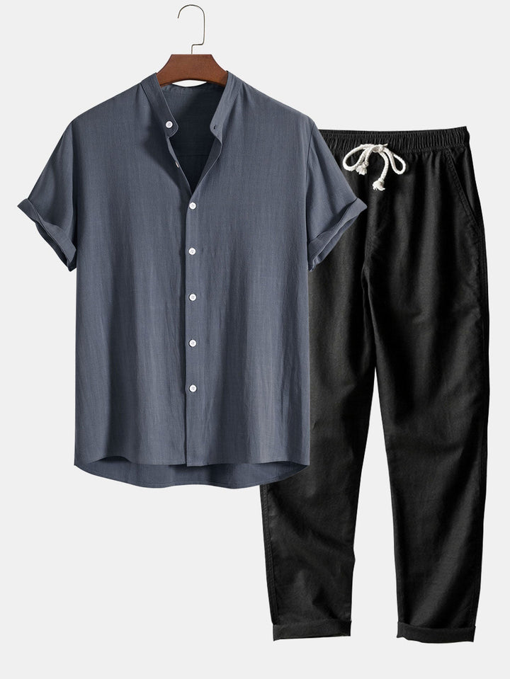 Drune | Zweiteiliges Set (Bluse + Hose)