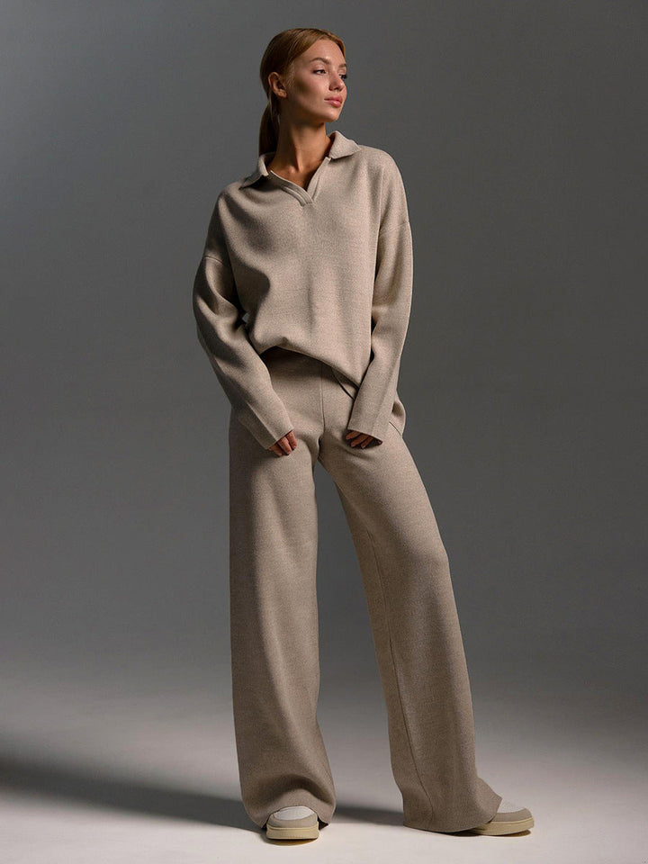 Drune | Set aus Hose und Strickpullover