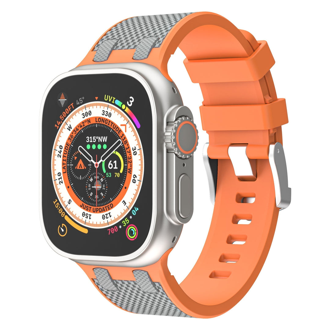 Drune | Doppelte Farblich Passende Silikonband Für Apple Watch