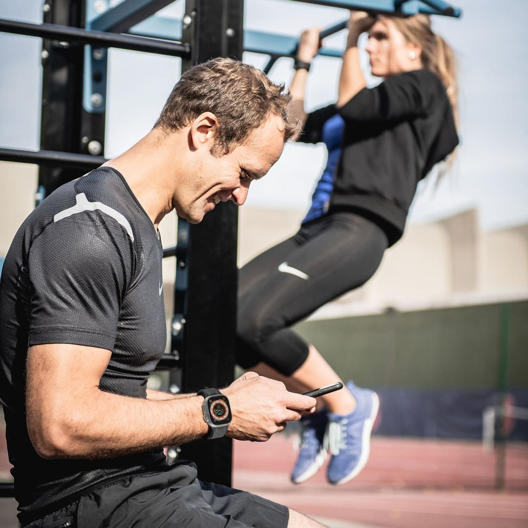 Drune | Doppelte Farblich Passende Silikonband Für Apple Watch