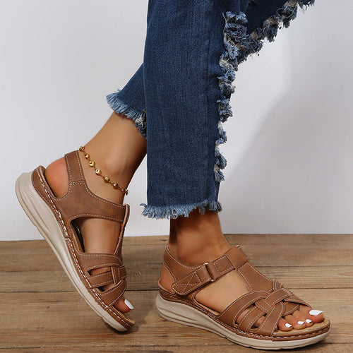 Drune | Orthopädische Klettschuhe mit Dämpfungssohle für Damen