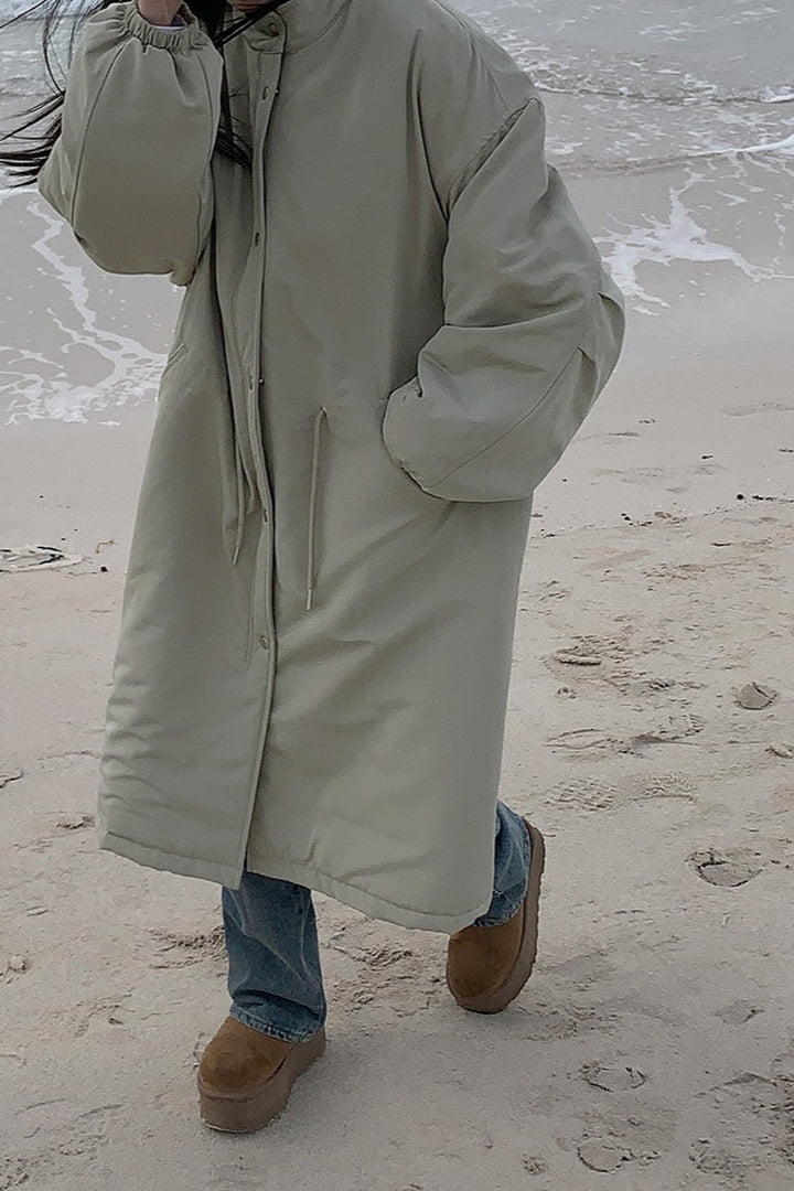 Drune | Fit Longline Pufferjacke