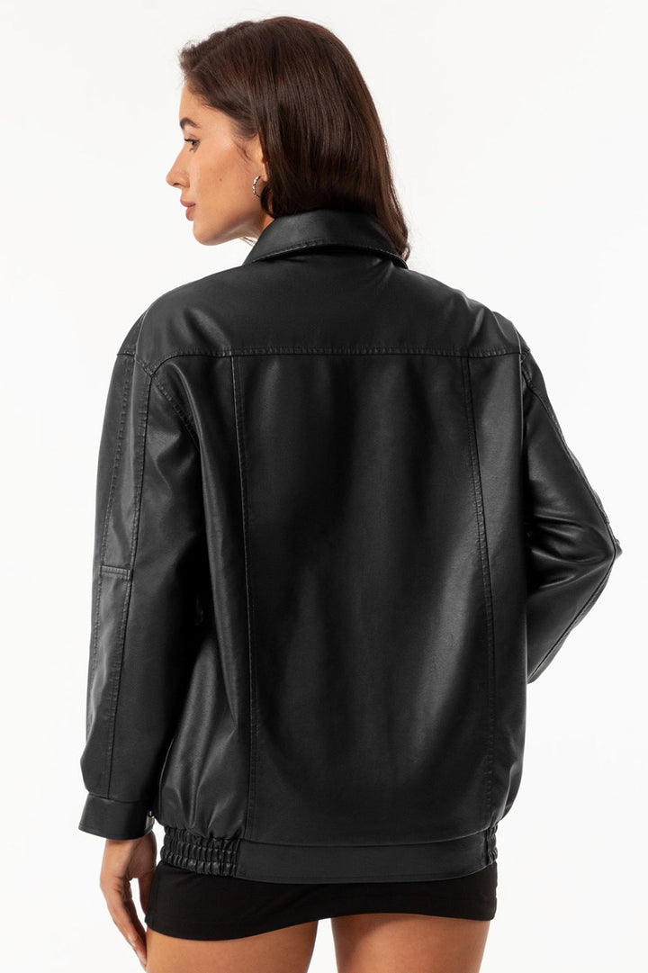 Drune | Reverslederjacke