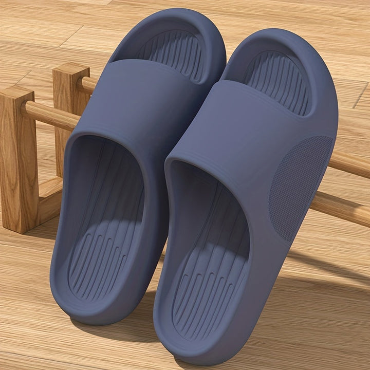 Slipper Schwarz Komfort Elegant