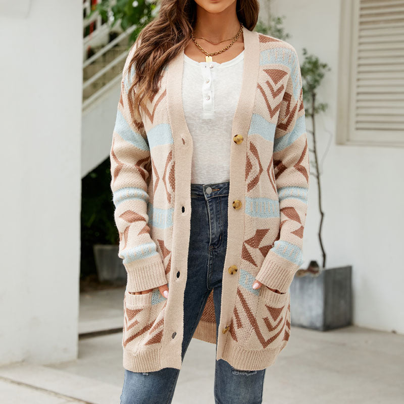 Drune | Lässiger Strick Strickjacke