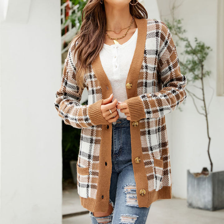 Drune | Lässiger Strick Strickjacke