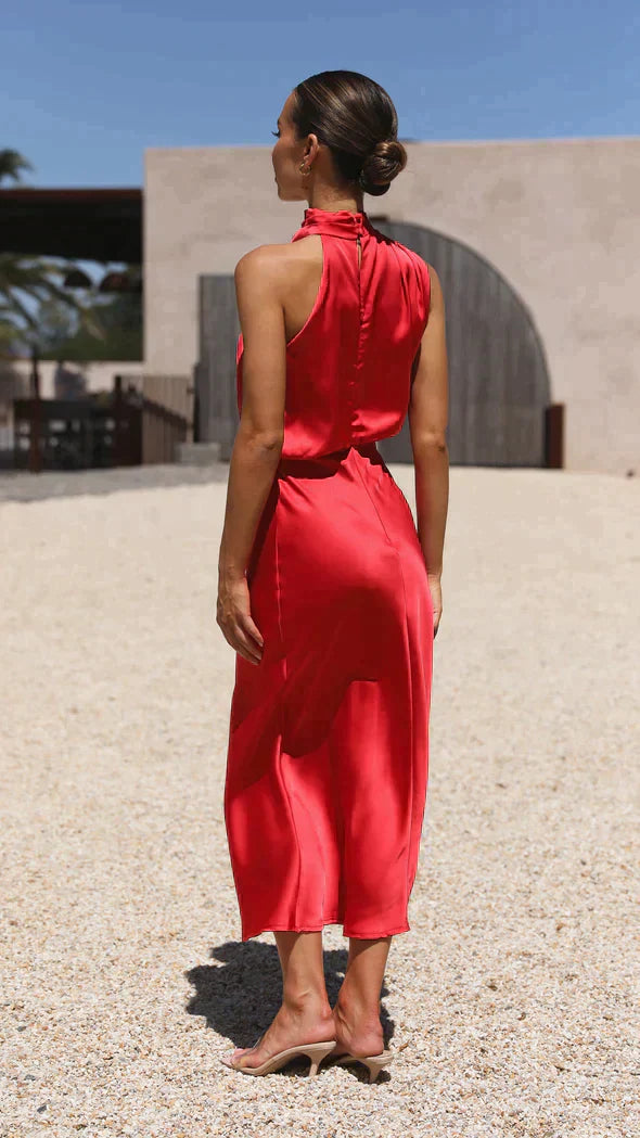 Drune - Glänzendes Maxileid | Elegantes Abendkleid | Schick