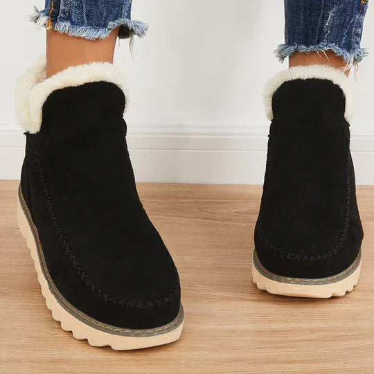 Drune | Bequeme Stiefeletten Mit Futter Aus Fell Für Damen