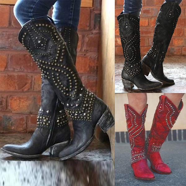 Drune | Cowboystiefel mit Absätzen