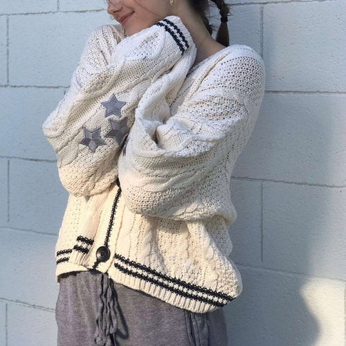 Drune | Bestickter Weinlese Pullover