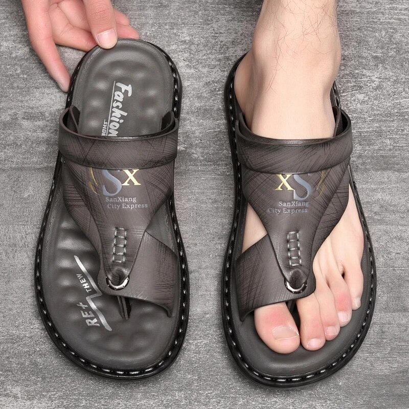 Herren Orthopädische Sandalen Weich Komfort Stützend