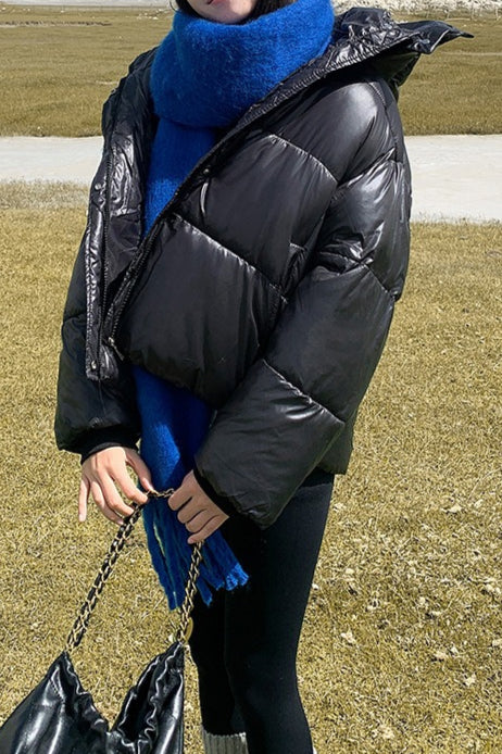 Drune | Plüschgefütterte Übergroße Pufferjacke