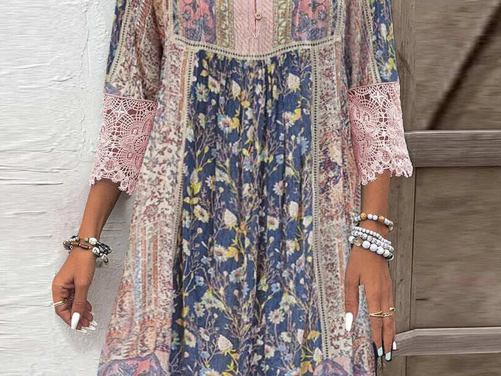 Drune | Luftiges Boho Kleid Mit Femininer Note