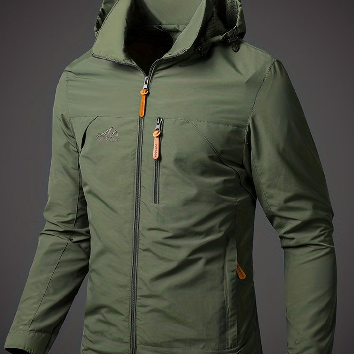 Drune | Wasserabweisende Herren Softshelljacke Mit Kapuze