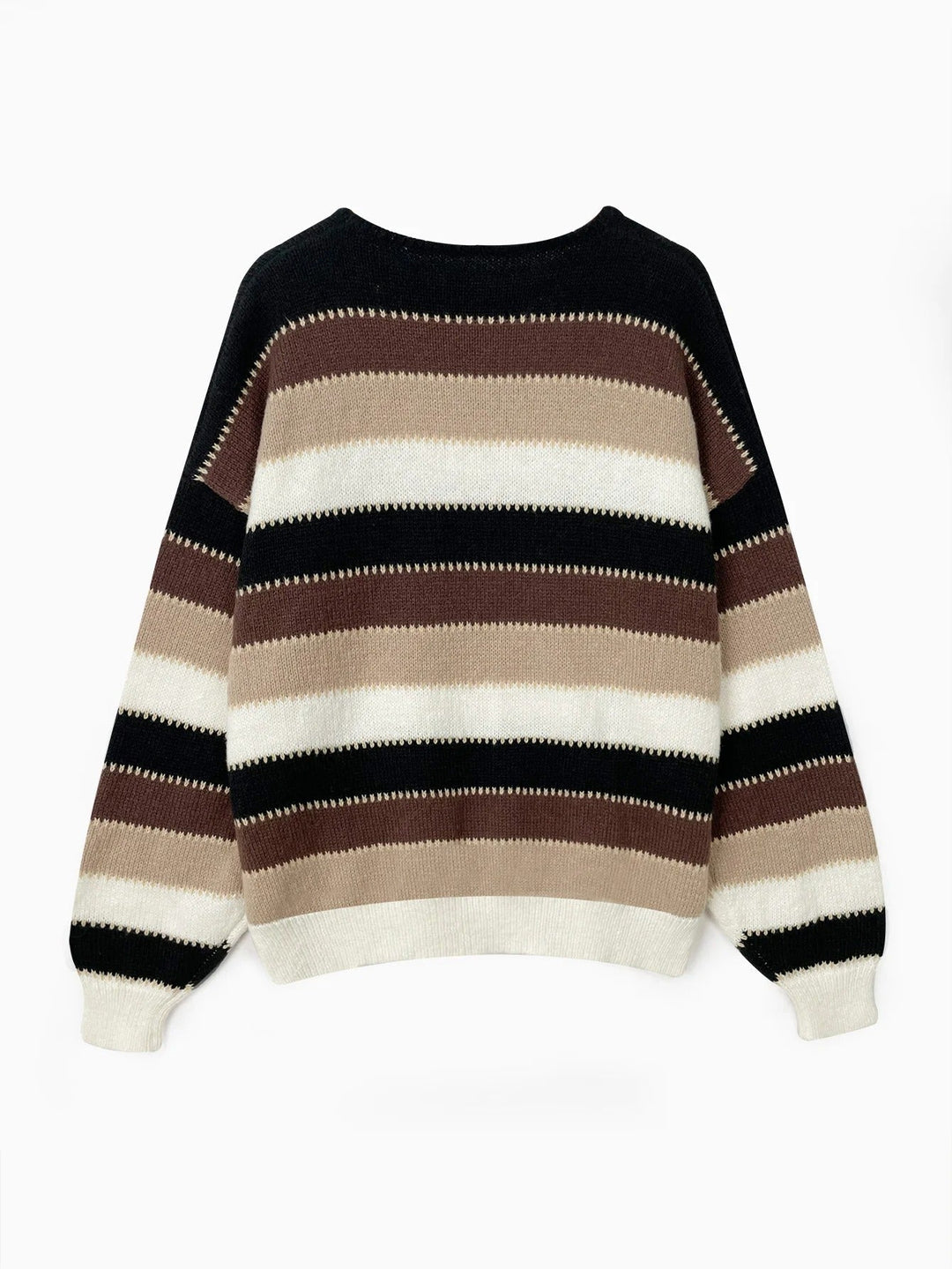 Drune | Striped Knit Sweater