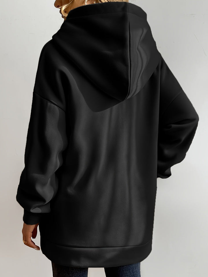Drune | Lässiger Sport Kapuzenzipper Pullover
