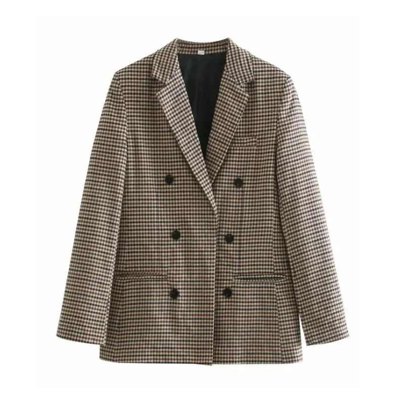 Drune | Klassischer Karierter Blazer