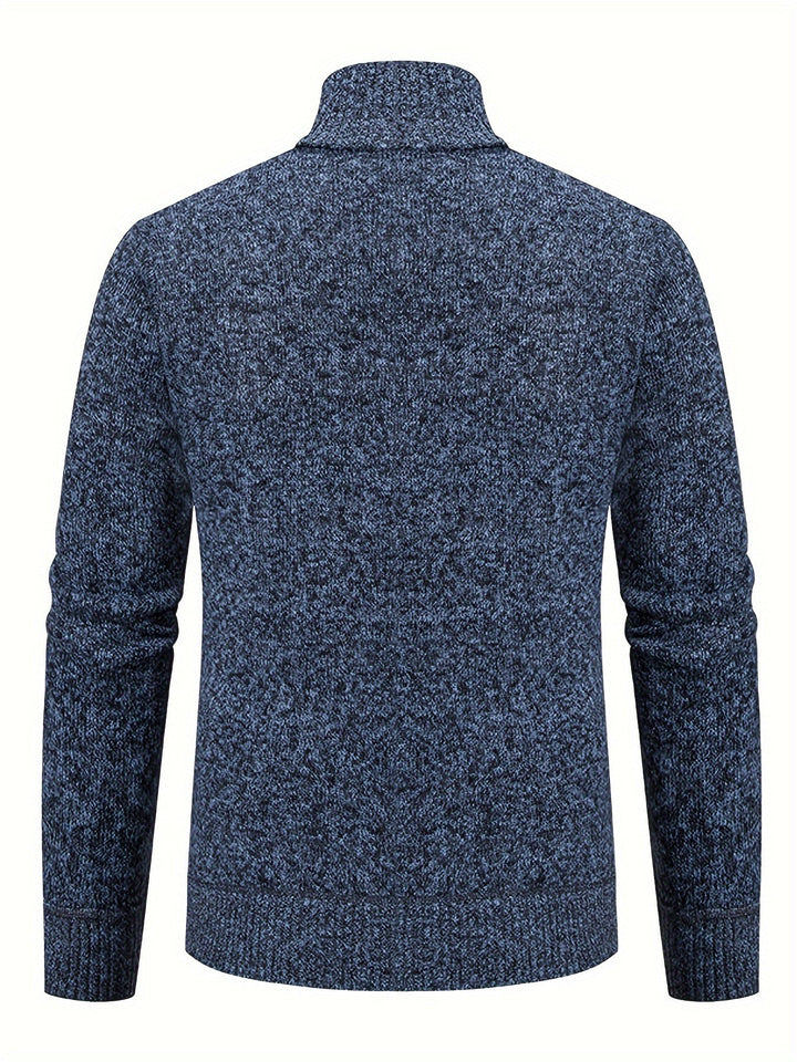 Drune | Strickcardigan mit Reißverschluss und Muster Acryl Bequem und Warm