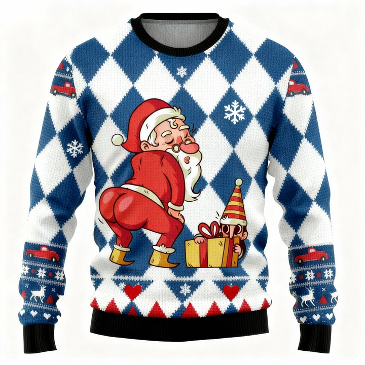 Drune | Hässlicher Weihnachts-Pullover Party [2025] | Verrückte Santa Claus Edition