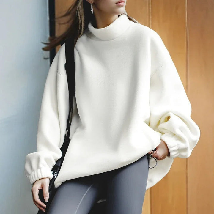 Drune | Oversize-Pullover mit Stehkragen