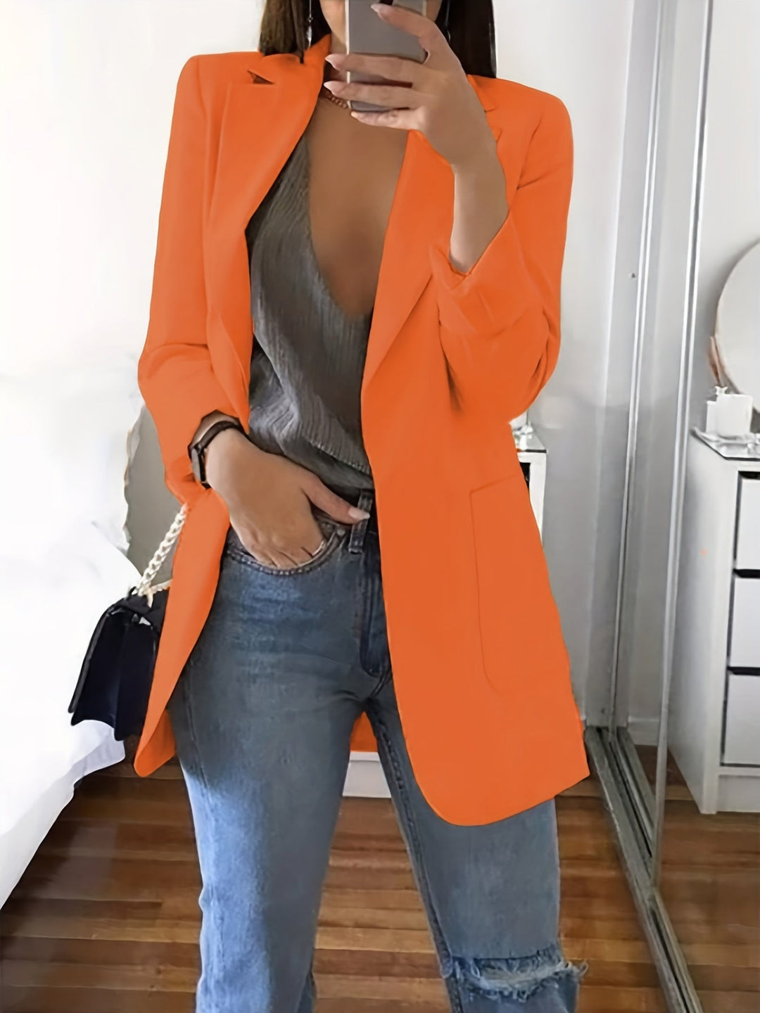 Drune | Lässiger Blazer in Übergröße